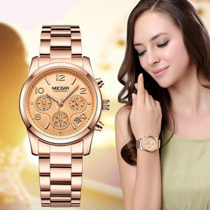 MEGIR Luxury Quartz Women Watches