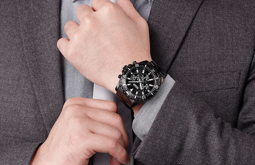 MEGIR business man Chronograph watch