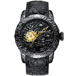 Luxury Mechanical Movement Dragon Watch