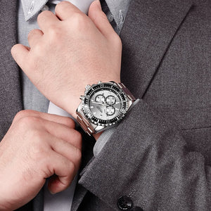 MEGIR business man Chronograph watch