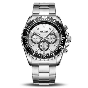 MEGIR business man Chronograph watch